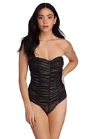 Killer Curves Ruched Bodysuit