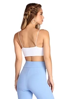 Hits The Smock Crop Top