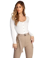 Faux With It Top