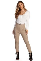 Faux With It Top