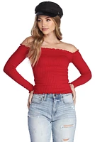 Up My Frills Knit Top