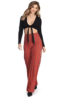 Trendy Ties Crop Top