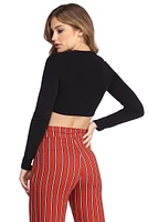 Trendy Ties Crop Top