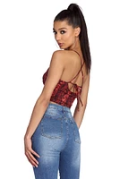 Tie Back Crop Top