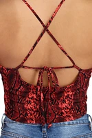 Tie Back Crop Top