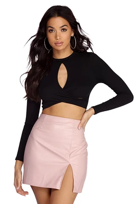 Key To My Heart Crop Top