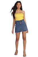 Smock It Up Tube Top