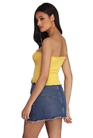 Smock It Up Tube Top