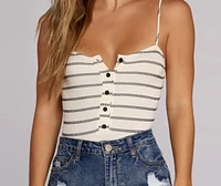 Sweet Stripes Bodysuit