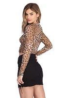 On The Prowl Crop Top