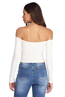Ruched And Ready Crop Top
