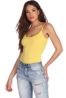 Lace Up Back Bodysuit
