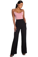 Draped Style Bodysuit