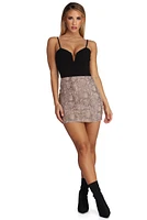 Gettin' Knit Sleeveless Bodysuit