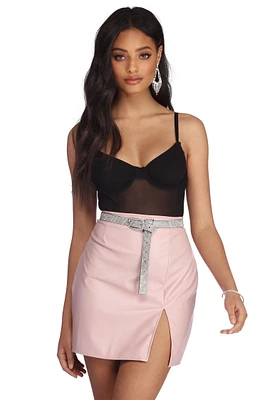 Mesh Me Much Bodysuit