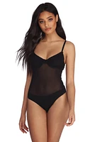 Mesh Me Much Bodysuit