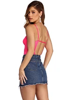 Mesh Me Much Bodysuit