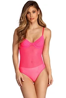 Mesh Me Much Bodysuit