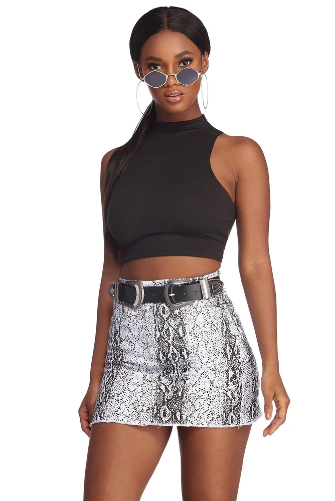 Cropped And Chic Top