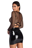 Miss Me Cross Strap Crop Top