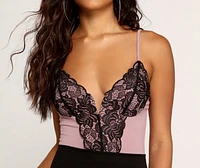 Exquisite Lace Bodysuit