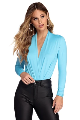 Just Pleat It Bodysuit