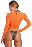 Hot Mesh Crop Top