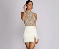 Pearl Ambition Sleeveless Bodysuit