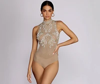 Pearl Ambition Sleeveless Bodysuit
