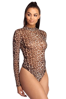 On The Prowl Leopard Bodysuit