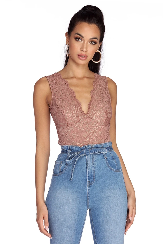Pretty Lace Bodysuit