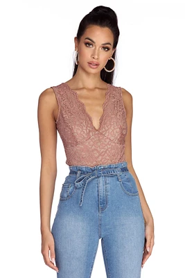 Pretty Lace Bodysuit