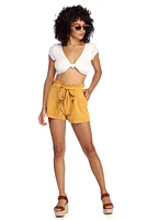 Ready Or Knot Crop Top