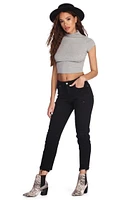 Get Knit Right Crop Top