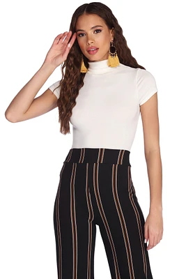 Keepin' Knit Stylish Bodysuit
