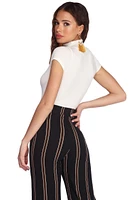 Keepin' Knit Stylish Bodysuit