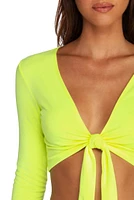 Time To Glow Crop Top
