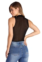 Mesh Me Crop Top