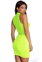 Mesh Me Crop Top
