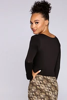 Cross My Heart Crop Top