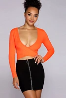 Cross My Heart Crop Top