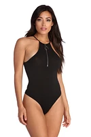 O-Ring Detail Bodysuit