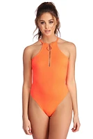 O-Ring Detail Bodysuit
