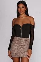 Zip The Bud Bodysuit
