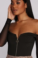 Zip The Bud Bodysuit