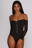 Zip The Bud Bodysuit
