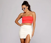 Keep It Brief Tube Top