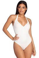 I Want it Plunging Bodysuit