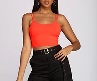 Get The Scoop Strappy Top