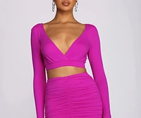Night To Remember Crop Top